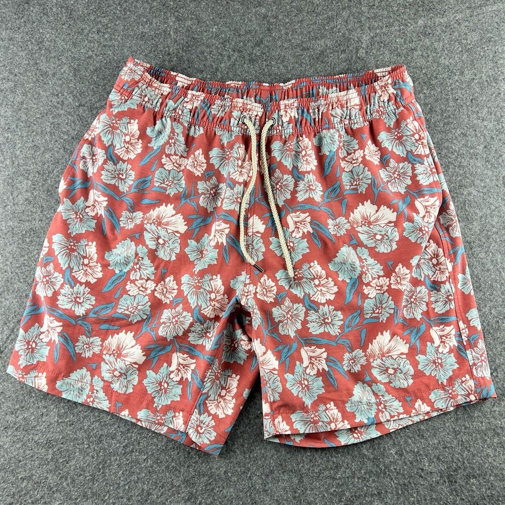Faherty Swim‎  Beacon Trunk Mens 2XL Drawstring Lined Shorts MSU2201